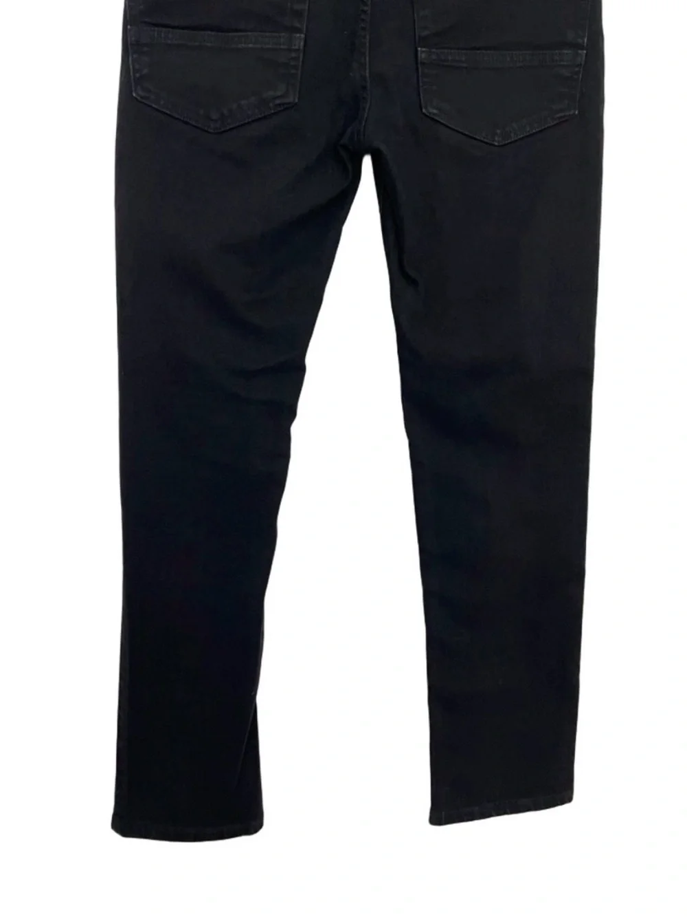 Kenneth Cole Men's Slim Fit Stretch Denim Black Jeans 30W x 32L